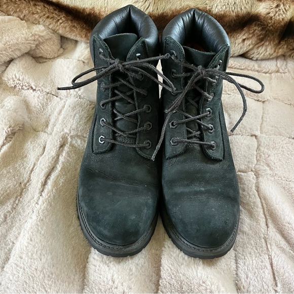 Timberland Women Premium 6” Boots 8658A Waterproof Lace Up - Size 8 - Picture 3 of 8